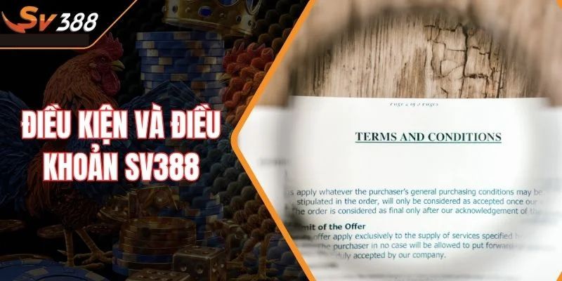 Điều khoản sử dụng SV388 về giao dịch